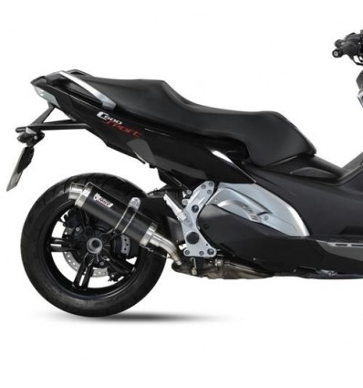 Marmitta Mivv Tondo Corto GP Steel Black per BMW C600 Sport e C650 GT Marmitta Mivv Tondo Corto GP Steel Black per BMW C600 Sport e C650 GT