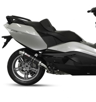 Marmitta Mivv Tondo Corto GP Steel Black per BMW C600 Sport e C650 GT Marmitta Mivv Tondo Corto GP Steel Black per BMW C600 Sport e C650 GT