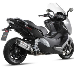 Terminale Mivv Suono Steel Black per BMW C600 Sport e C650 GT Terminale Mivv Suono Steel Black per BMW C600 Sport e C650 GT