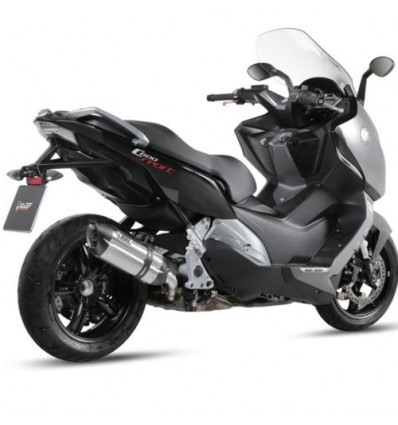 Terminale Mivv Suono Steel Black per BMW C600 Sport e C650 GT Terminale Mivv Suono Steel Black per BMW C600 Sport e C650 GT