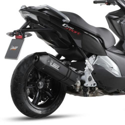 Terminale Mivv Speed Edge Steel Black per BMW C600 Sport e C650 GT Terminale Mivv Speed Edge Steel Black per BMW C600 Sport e C650 GT