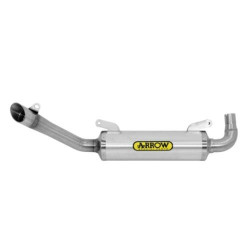 Terminale Arrow Thunder Alluminium per Aprilia RS4 125 Terminale Arrow Thunder Alluminium per Aprilia RS4 125