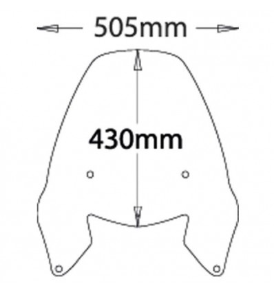 Cupolino Isotta Air Flow per BMW F650GS 00-03 trasparente Cupolino Isotta Air Flow per BMW F650GS 00-03 trasparente