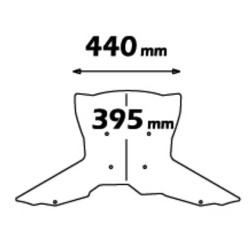 Cupolino Isotta medio per BMW F800GS Adventure attacchi originali Cupolino Isotta medio per BMW F800GS Adventure attacchi originali