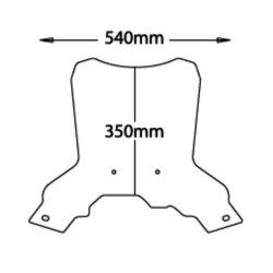 Cupolino Isotta alto per BMW F700GS Cupolino Isotta alto per BMW F700GS