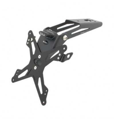 Portatarga regolabile Evotech per Yamaha YZF R125 08-13 Portatarga regolabile Evotech per Yamaha YZF R125 08-13