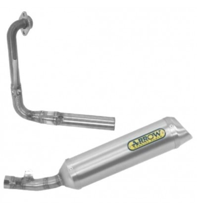 Scarico completo Arrow Street Thunder Alluminium per Yamaha YZF R125 08-13