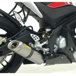 Scarico completo Arrow Street Thunder Alluminium per Yamaha YZF R125 08-13 Scarico completo Arrow Street Thunder Alluminium per Yamaha YZF R125 08-13