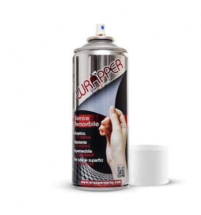 Pellicola spray per wrapping a rimozione facilitata bianco puro opaco Pellicola spray per wrapping a rimozione facilitata bianco puro opaco