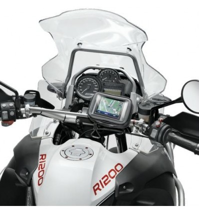 Custodia Cellular Line da manubrio specifica per navigatori GPS fino a 3,5' Custodia Cellular Line da manubrio specifica per navigatori GPS fino a 3,5'