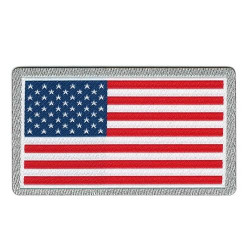 Patch adesiva in tessuto con bandiera USA Patch adesiva in tessuto con bandiera USA