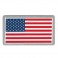 Patch adesiva in tessuto con bandiera USA Patch adesiva in tessuto con bandiera USA