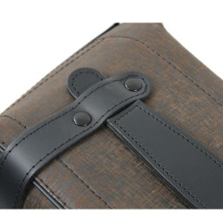 Valigie laterali in pelle Hepco & Becker Rugged per telai C-Bow 24 litri marroni Valigie laterali in pelle Hepco & Becker Rugged per telai C-Bow 24 litri marroni