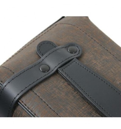 Valigie laterali in pelle Hepco & Becker Rugged per telai C-Bow 24 litri marroni Valigie laterali in pelle Hepco & Becker Rugged per telai C-Bow 24 litri marroni