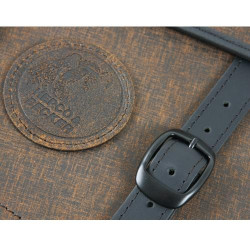 Valigie laterali in pelle Hepco & Becker Rugged per telai C-Bow 24 litri marroni Valigie laterali in pelle Hepco & Becker Rugged per telai C-Bow 24 litri marroni