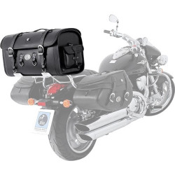 Valigia posteriore in pelle Hepco & Becker Buffalo 35 litri nera Valigia posteriore in pelle Hepco & Becker Buffalo 35 litri nera