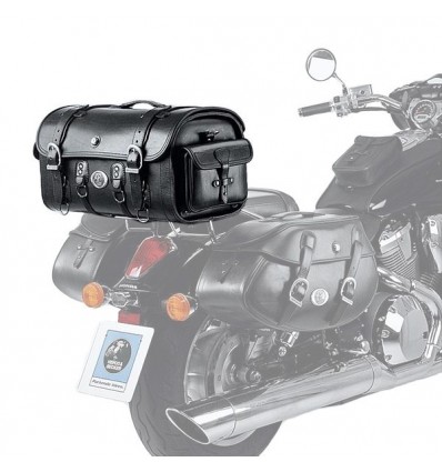 Valigia posteriore in pelle Hepco & Becker Buffalo 35 litri nera Valigia posteriore in pelle Hepco & Becker Buffalo 35 litri nera