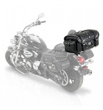 Valigia posteriore in pelle Hepco & Becker Buffalo Custom 35 litri nera Valigia posteriore in pelle Hepco & Becker Buffalo Custom 35 litri nera