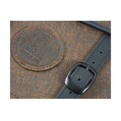 Valigie laterali in pelle Hepco & Becker Rugged marroni 24 litri attacco classico Valigie laterali in pelle Hepco & Becker Rugged marroni 24 litri attacco classico