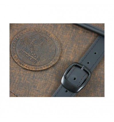 Valigie laterali in pelle Hepco & Becker Rugged marroni 24 litri attacco classico Valigie laterali in pelle Hepco & Becker Rugged marroni 24 litri attacco classico