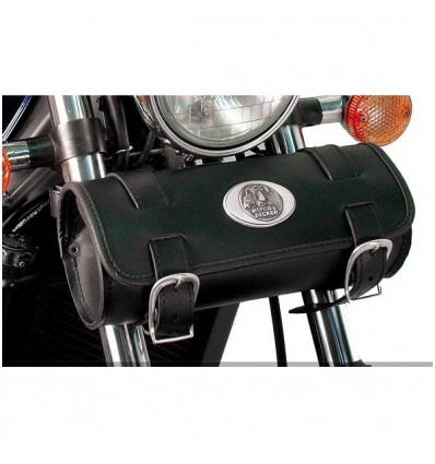 Borsa porta attrezzi Hepco & Becker Buffalo in pelle nera