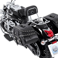 Valigie laterali in pelle Hepco & Becker Buffalo Big Custom 35 litri nere attacco C-Bow Valigie laterali in pelle Hepco & Becker Buffalo Big Custom 35 litri nere attacco C-Bow