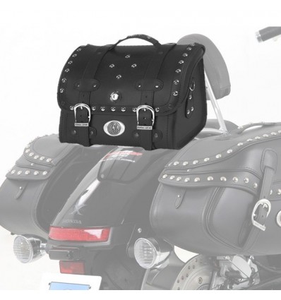Valigia posteriore in pelle Hepco & Becker Buffalo Custom 25 litri nera Valigia posteriore in pelle Hepco & Becker Buffalo Custom 25 litri nera