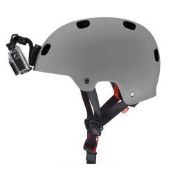 Kit di fissaggio frontale su casco GoPro Helmet Front Mount per minicamera Hero Kit di fissaggio frontale su casco GoPro Helmet Front Mount per minicamera Hero