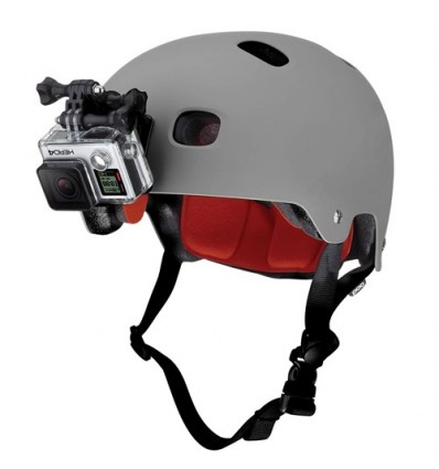 Kit di fissaggio frontale su casco GoPro Helmet Front Mount per minicamera Hero Kit di fissaggio frontale su casco GoPro Helmet Front Mount per minicamera Hero