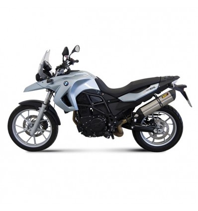 Terminale Mivv Suono Steel per BMW F650GS e F800GS dal 2008 Terminale Mivv Suono Steel per BMW F650GS e F800GS dal 2008