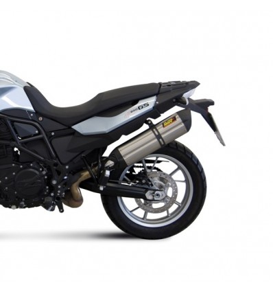 Terminale Mivv Suono Steel Black per BMW F650GS e F800GS dal 2008 Terminale Mivv Suono Steel Black per BMW F650GS e F800GS dal 2008