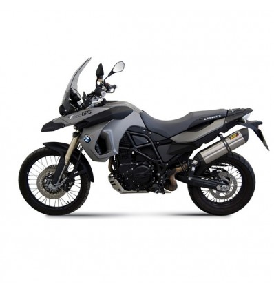 Terminale Mivv Suono Steel Black per BMW F650GS e F800GS dal 2008 Terminale Mivv Suono Steel Black per BMW F650GS e F800GS dal 2008