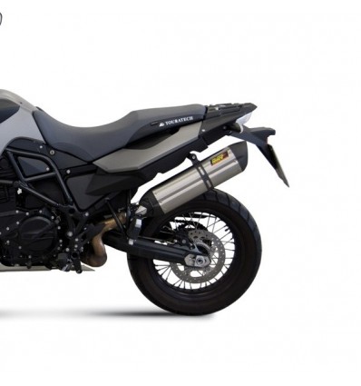 Terminale Mivv Suono Steel Black per BMW F650GS e F800GS dal 2008 Terminale Mivv Suono Steel Black per BMW F650GS e F800GS dal 2008