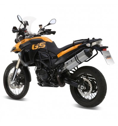 Terminale Mivv Speed Edge Inox per BMW F650GS e F800GS dal 2008 Terminale Mivv Speed Edge Inox per BMW F650GS e F800GS dal 2008