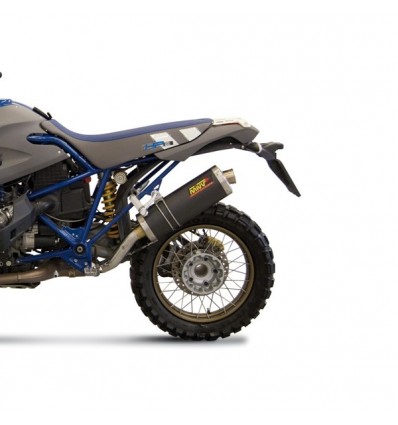 Terminale Mivv oval carbonio per BMW HP2 ENDURO dal 2005 Terminale Mivv oval carbonio per BMW HP2 ENDURO dal 2005