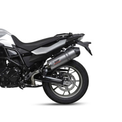 Terminale Mivv oval carbonio per BMW F700GS dal 2012 Terminale Mivv oval carbonio per BMW F700GS dal 2012