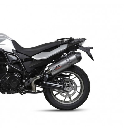 Terminale Mivv oval titanio per BMW F700GS dal 2012 Terminale Mivv oval titanio per BMW F700GS dal 2012