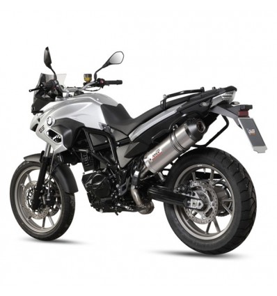 Terminale Mivv oval titanio per BMW F700GS dal 2012 Terminale Mivv oval titanio per BMW F700GS dal 2012