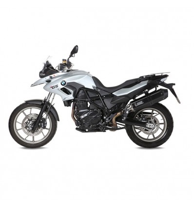 Terminale Mivv Speed Edge Steel Black per BMW F700GS dal 2012 Terminale Mivv Speed Edge Steel Black per BMW F700GS dal 2012
