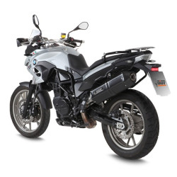 Terminale Mivv Speed Edge Steel Black per BMW F700GS dal 2012 Terminale Mivv Speed Edge Steel Black per BMW F700GS dal 2012