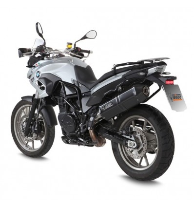 Terminale Mivv Speed Edge Steel Black per BMW F700GS dal 2012 Terminale Mivv Speed Edge Steel Black per BMW F700GS dal 2012