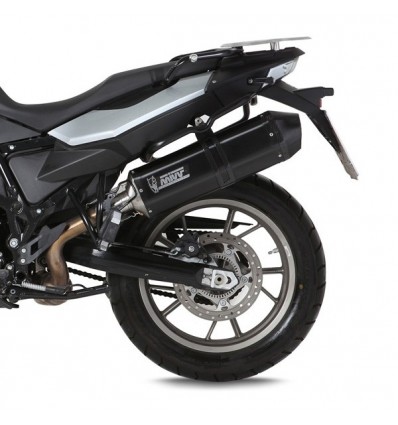 Terminale Mivv Speed Edge Inox per BMW F700GS dal 2012 Terminale Mivv Speed Edge Inox per BMW F700GS dal 2012