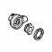 Rinvio tachimetro completo Honda per ZX93, ZX e Z4 oro