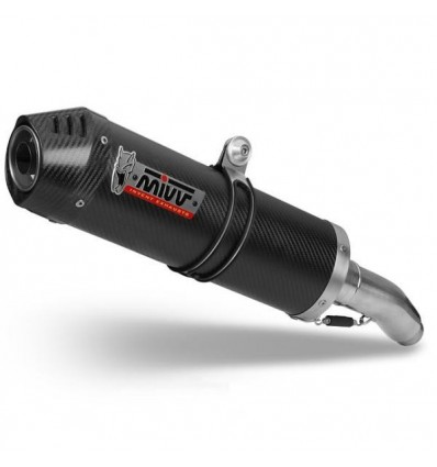 Terminale Mivv Oval carbonio per BMW K1300R e K1300S dal 2009