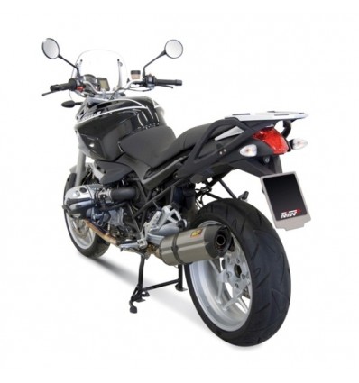 Terminale Mivv Suono Steel Black per BMW R1200R 08-10