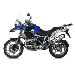 Terminale Mivv Speed Edge Steel Black per BMW R1200GS 08-09 Terminale Mivv Speed Edge Steel Black per BMW R1200GS 08-09