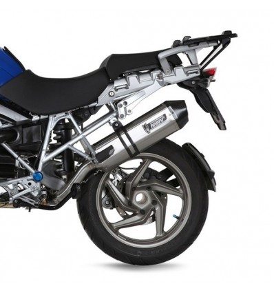 Terminale Mivv Speed Edge Steel Black per BMW R1200GS 08-09 Terminale Mivv Speed Edge Steel Black per BMW R1200GS 08-09