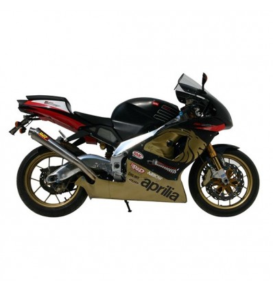 Terminale Mivv X-cone Plus inox per Aprilia RSV 1000 98-03 Terminale Mivv X-cone Plus inox per Aprilia RSV 1000 98-03