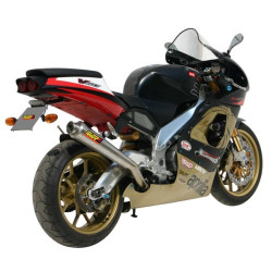 Terminale Mivv X-cone Plus inox per Aprilia RSV 1000 98-03 Terminale Mivv X-cone Plus inox per Aprilia RSV 1000 98-03