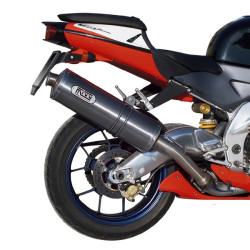 Terminale Mivv Oval titanio per Aprilia RSV 1000 98-03 Terminale Mivv Oval titanio per Aprilia RSV 1000 98-03